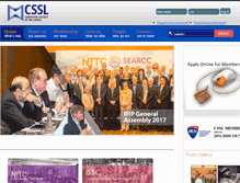 Tablet Screenshot of cssl.lk
